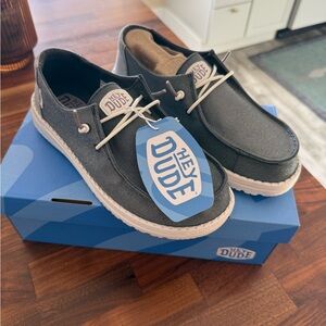 Hey Dude Wendy Metallic Sparkle Sz7